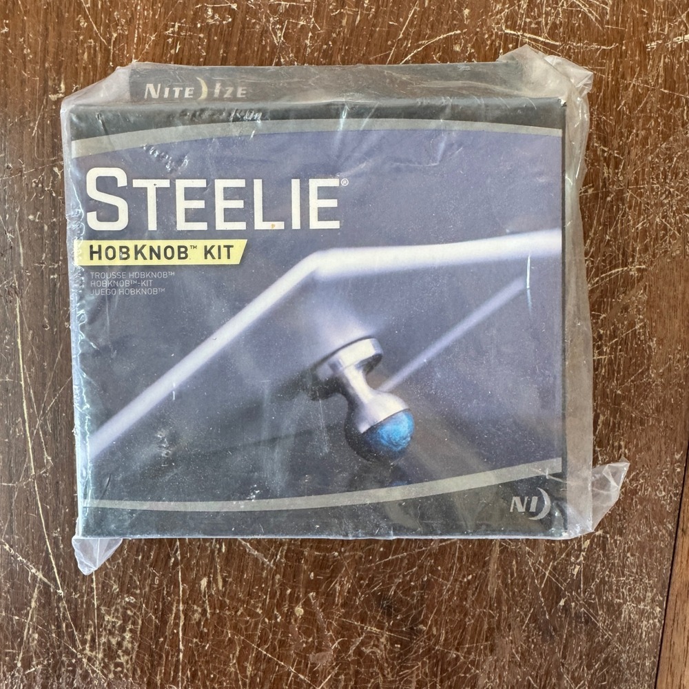 Nite‎ Ize Steelie HobKnob Kit Magnetic Tablet Handle and Stand STHB-M1-R8 NEW
